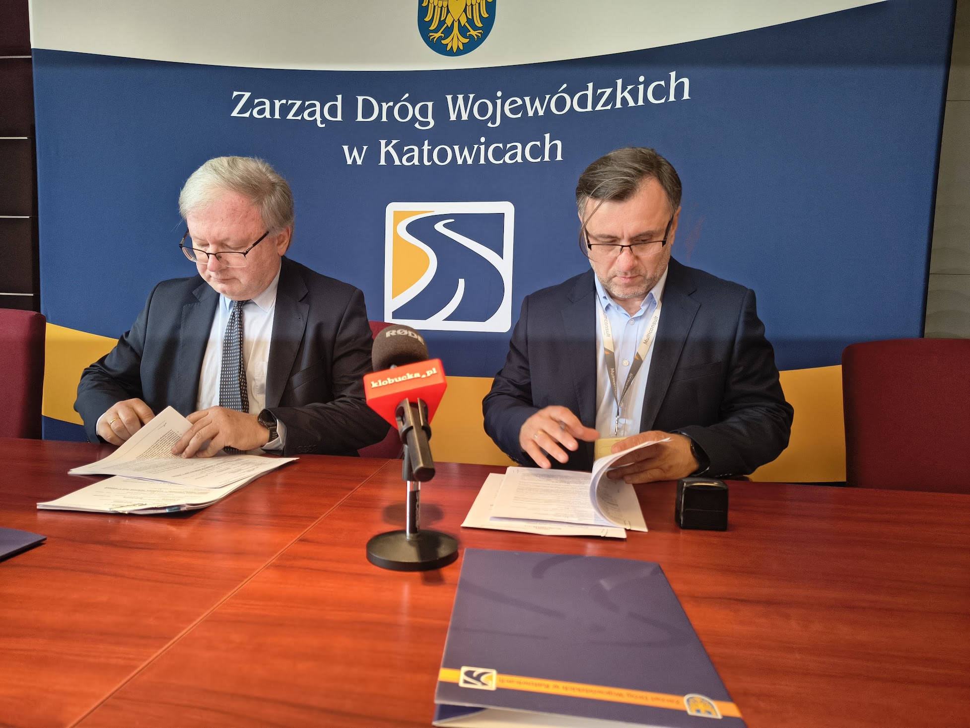 Podpisanie umowy na projekt rozbudowy DW 494