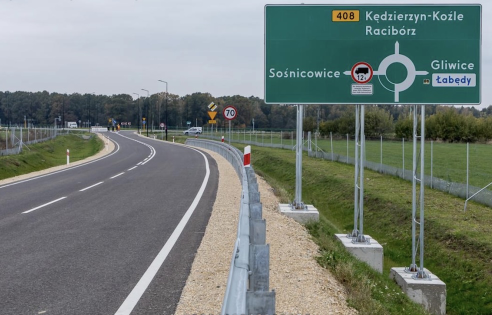 Obwodnica Sośnicowic, DW 408