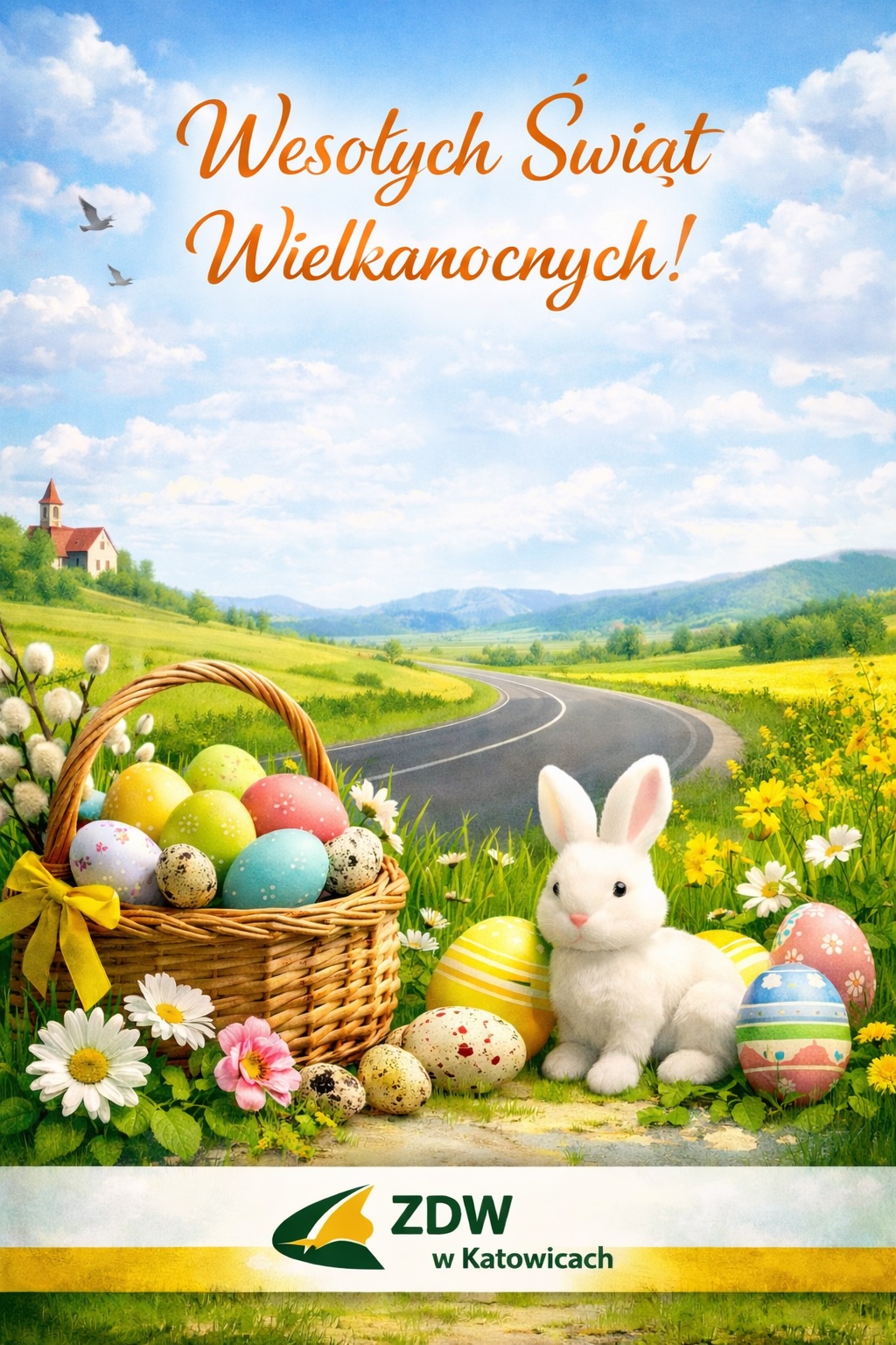 Wesołych Świąt życzy ZDW w Katowicach